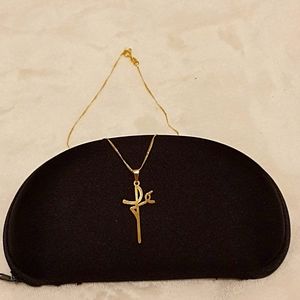 gold plated necklace